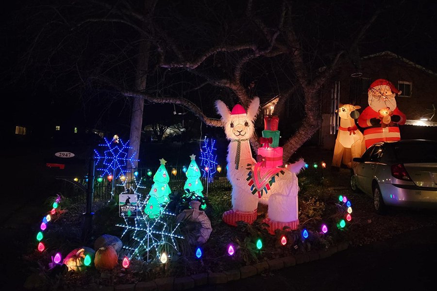 Christmas Lights Contest for a Cause