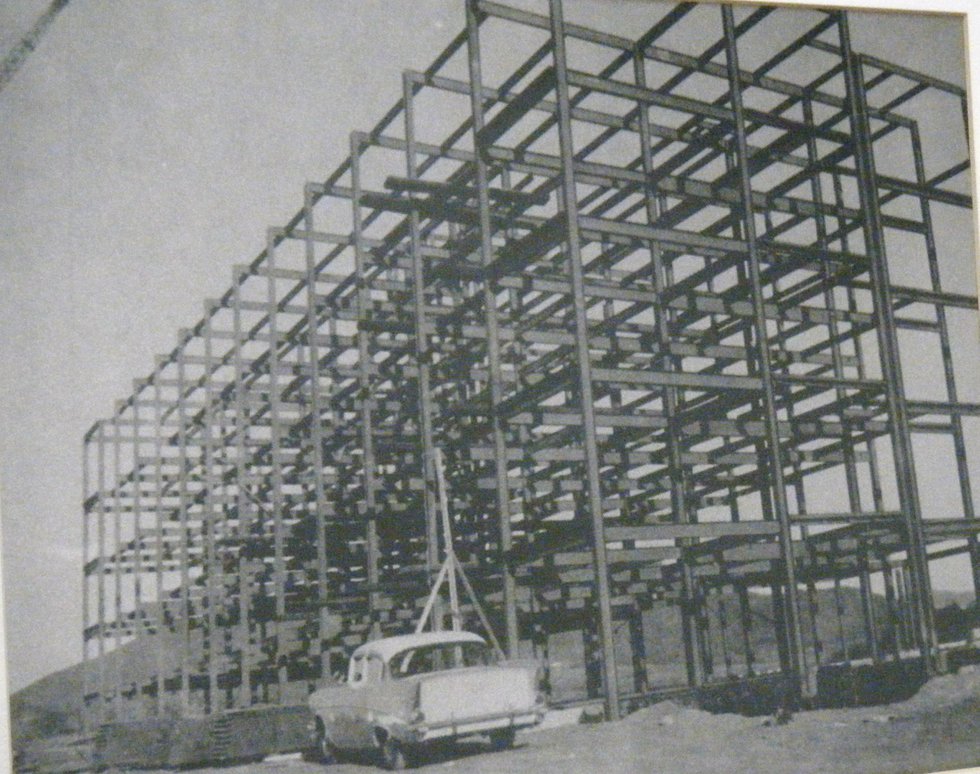 1965. Construction begins on Friendship Manor's first building, Manor East.JPG