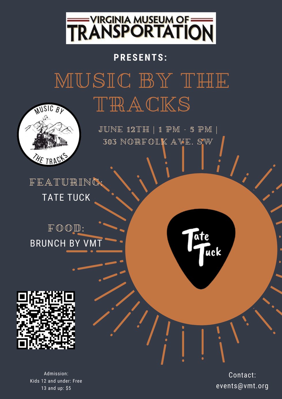 Music by the Tracks 6/12