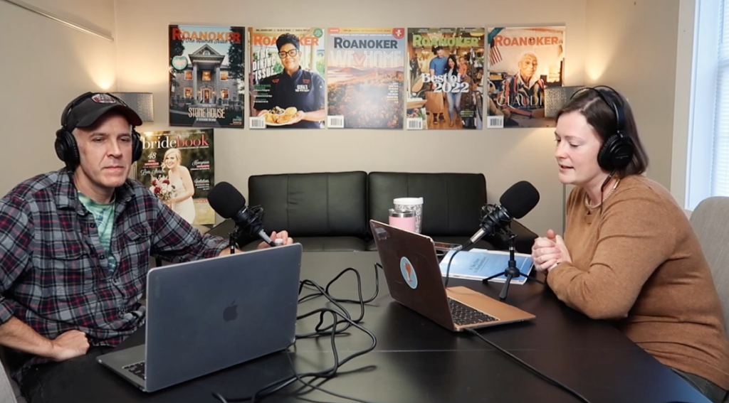 From Print to Podcast, Ep2 with Mason Adams: Roanoke Skyline
