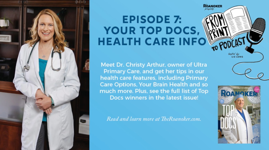 Roanoke's Top Docs, Medical Technology Advancements, IV Therapy and How to Sleep Well