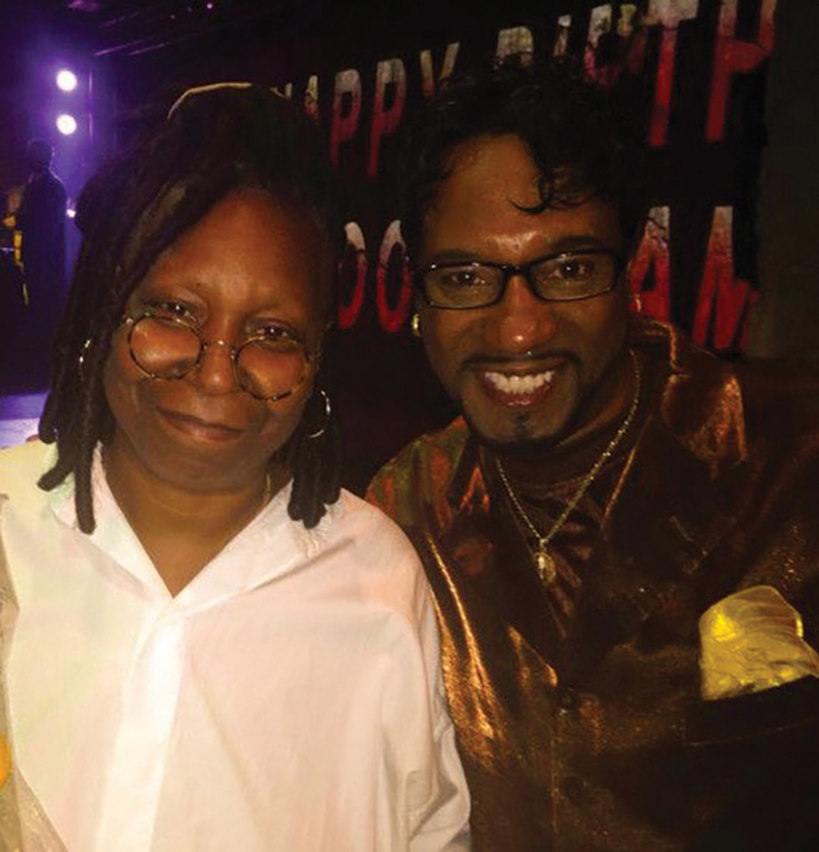 T-Fox with Whoopi Goldberg