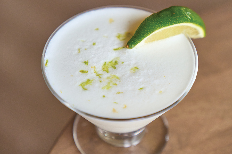 The dessert Key Lime Pie cocktail offers a taste of Brady’s Lazy Jack rum, vanilla syrup, fresh lime and heavy cream.