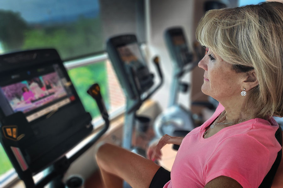 Linda Corbitt is a trainer and a student who believes “correct form reduces risk of injury.”