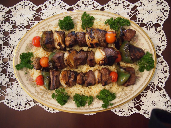 Shish Ka Bob Lebanese style - learn to make these with our recipe!