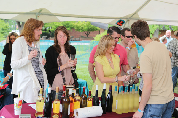 The Vinton Wine and Food Festival has become one of the premiere events in the area.