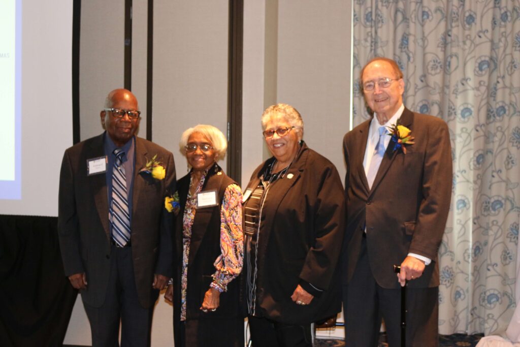 Friendship recognized Barbara Clayborne, Brenda Hale, Edward Burton, and Rupert Cutler at their second "Vision & Values Awards" event.
