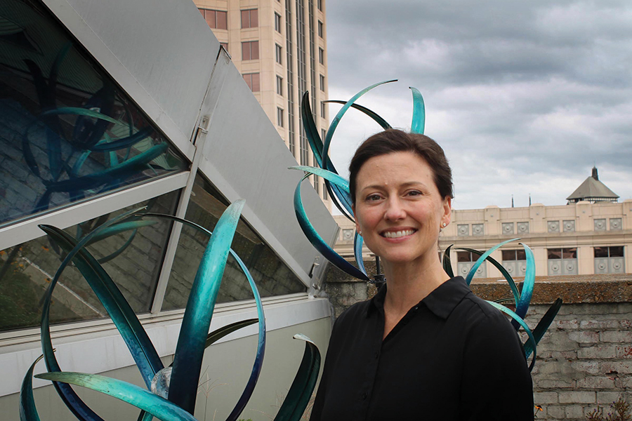 Shaleen Powell: “This is a visionary model” for raising money for the arts.