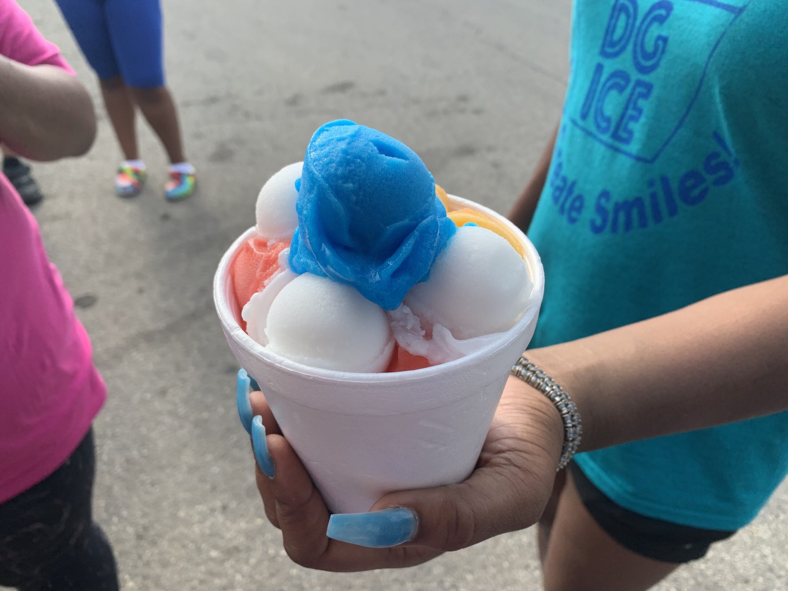 Delicia’s Gourmet Ice is the perfect treat for hot summer days.