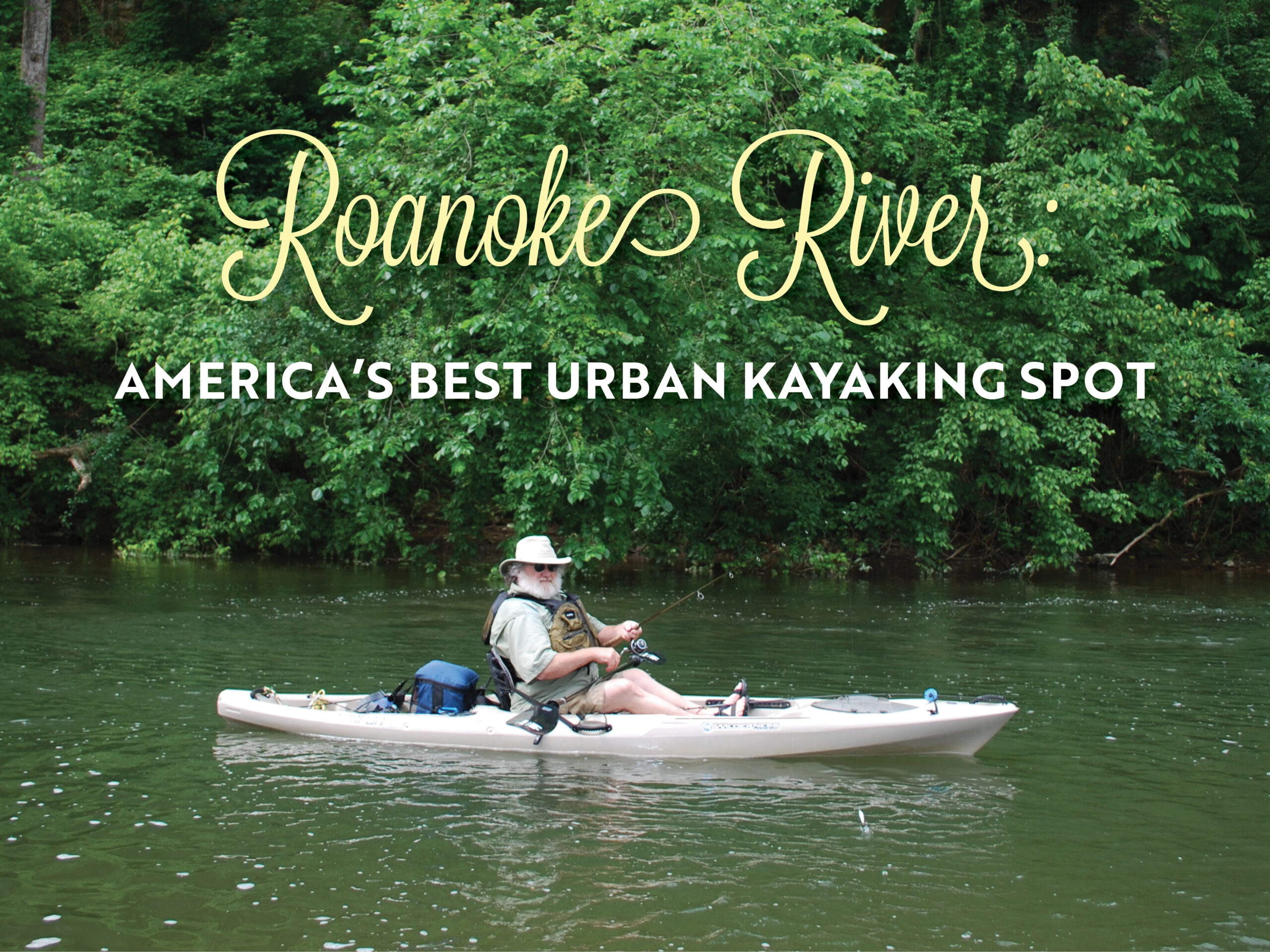 Take a relaxing float down the now award-winning Roanoke River.