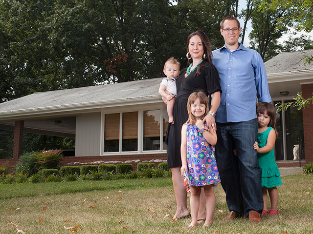 Husband and wife team John and Theresa Dorlini have taken a sturdy ranch with "good bones" and transformed it into a home distinctively their own.