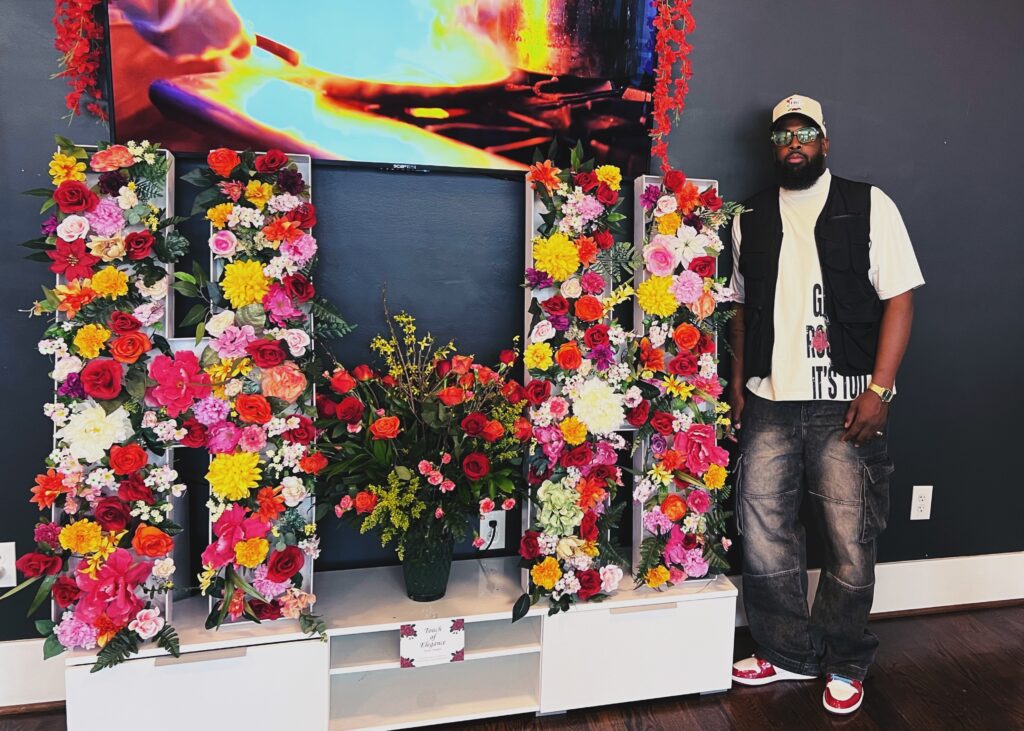 Xavier Duckett, founder of HMBLE HSTLE Clothing