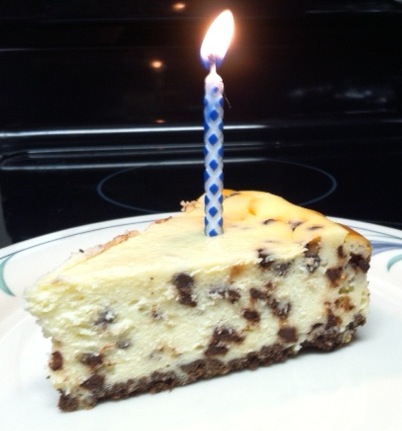 Chocolate Chip Cheesecake