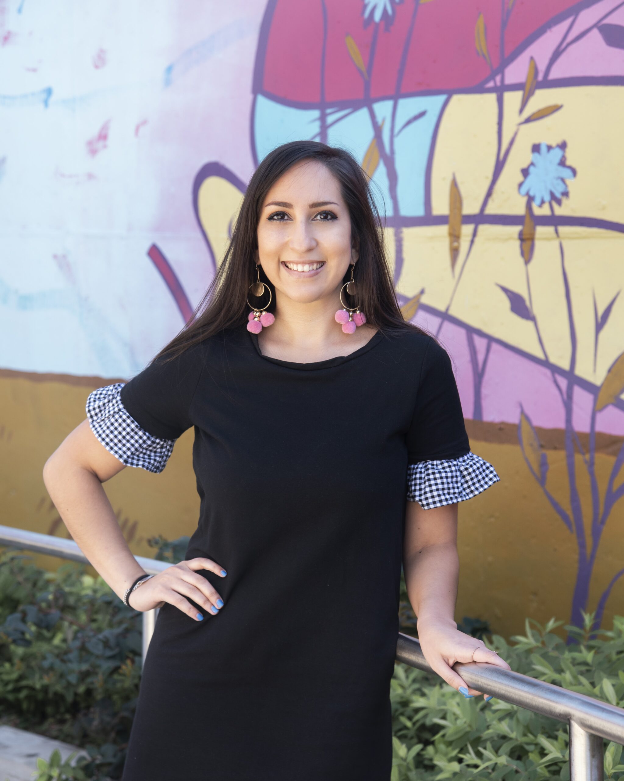 Local artist and graphic designer Ana Morales