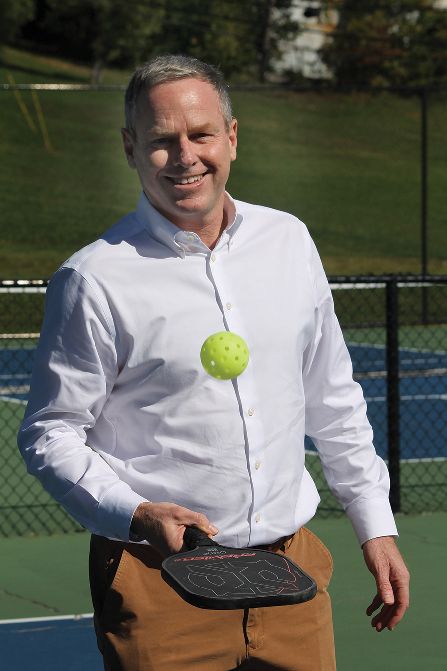 “Three or four years ago, I made the decision to see how good I could get at pickleball. I had the skills and did everything I could to get better. I even stopped drinking.”