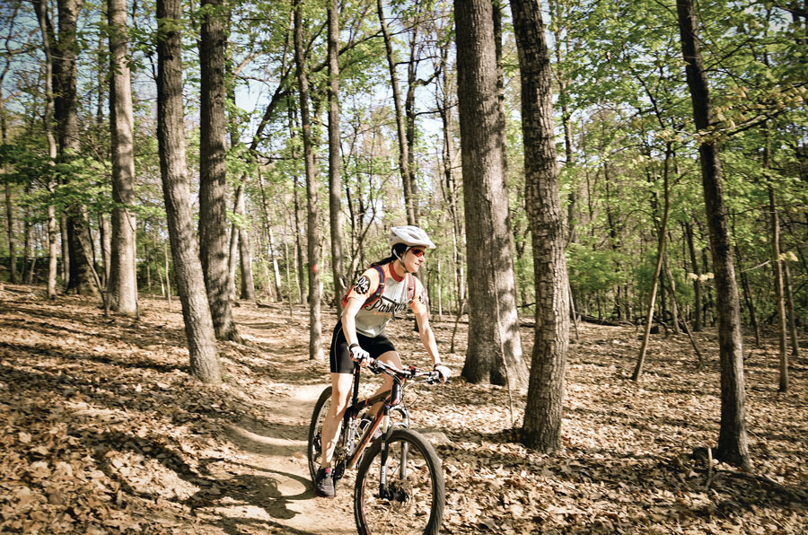 Dr. Audra Van Wart uses the region’s outdoor amenities when pitching students for a graduate program she directs on the Virginia Tech Carilion campus.