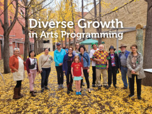 Ginkgo Festival in Century Plaza organized by Roanoke Valley Sister Cities with help from Katherine Devine.