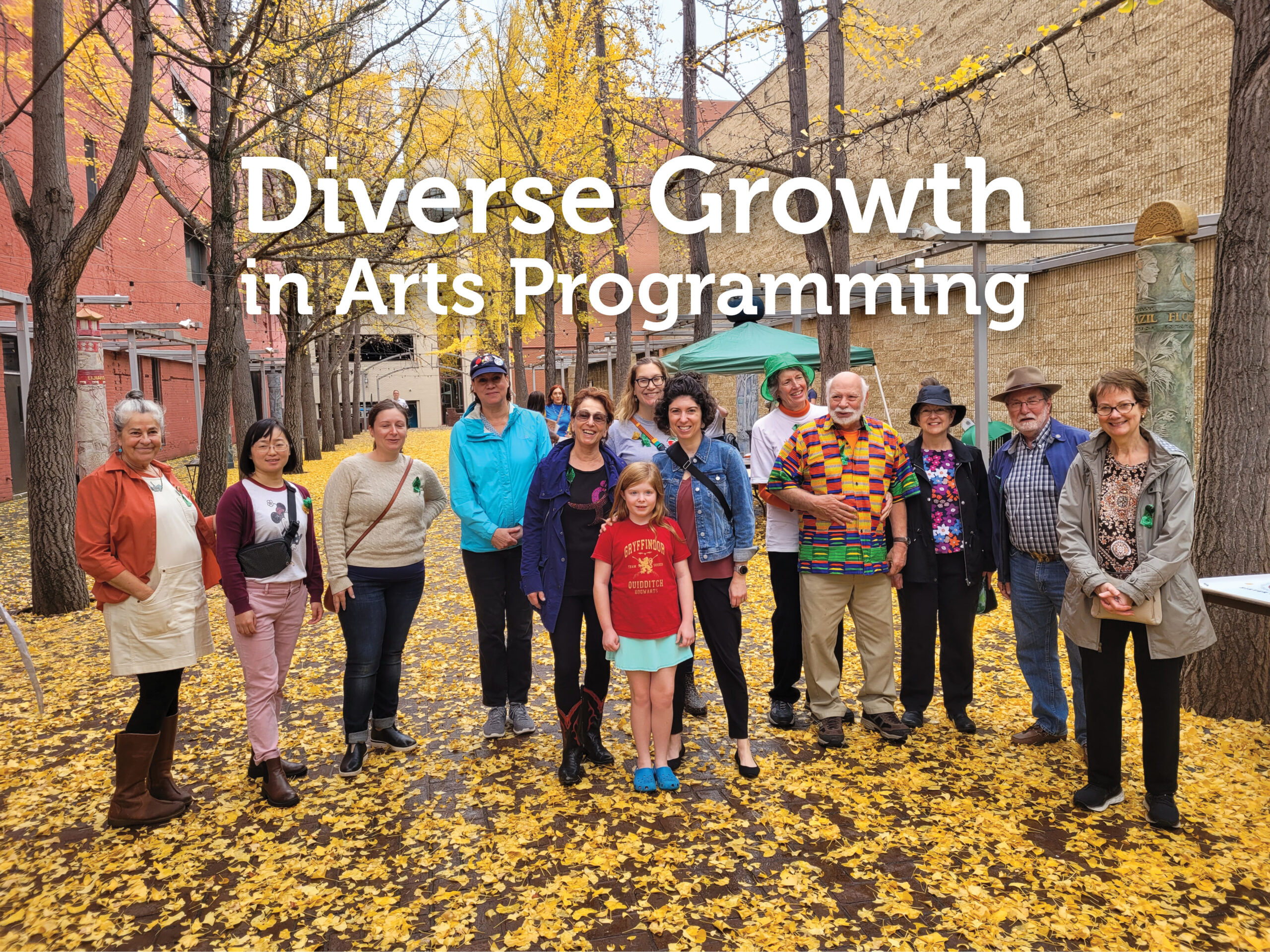 Ginkgo Festival in Century Plaza organized by Roanoke Valley Sister Cities with help from Katherine Devine.