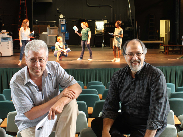 Ernie Zulia and Todd Ristau, founders of the Hollins Playwright's Lab.