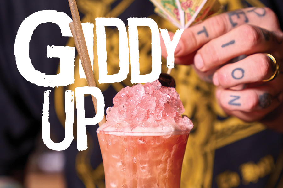 The Holy Diver, A Tropical Cocktail Created by Bar Manager Teer Willow.