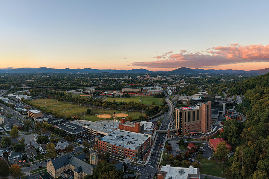 Incredible mountain views are guaranteed when you move to Virginia’s Blue Ridge. © Neil Fox, MNF Productions