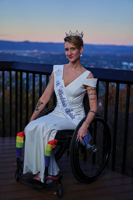 Ms. Wheelchair Virginia 2020 Ryann Kress
