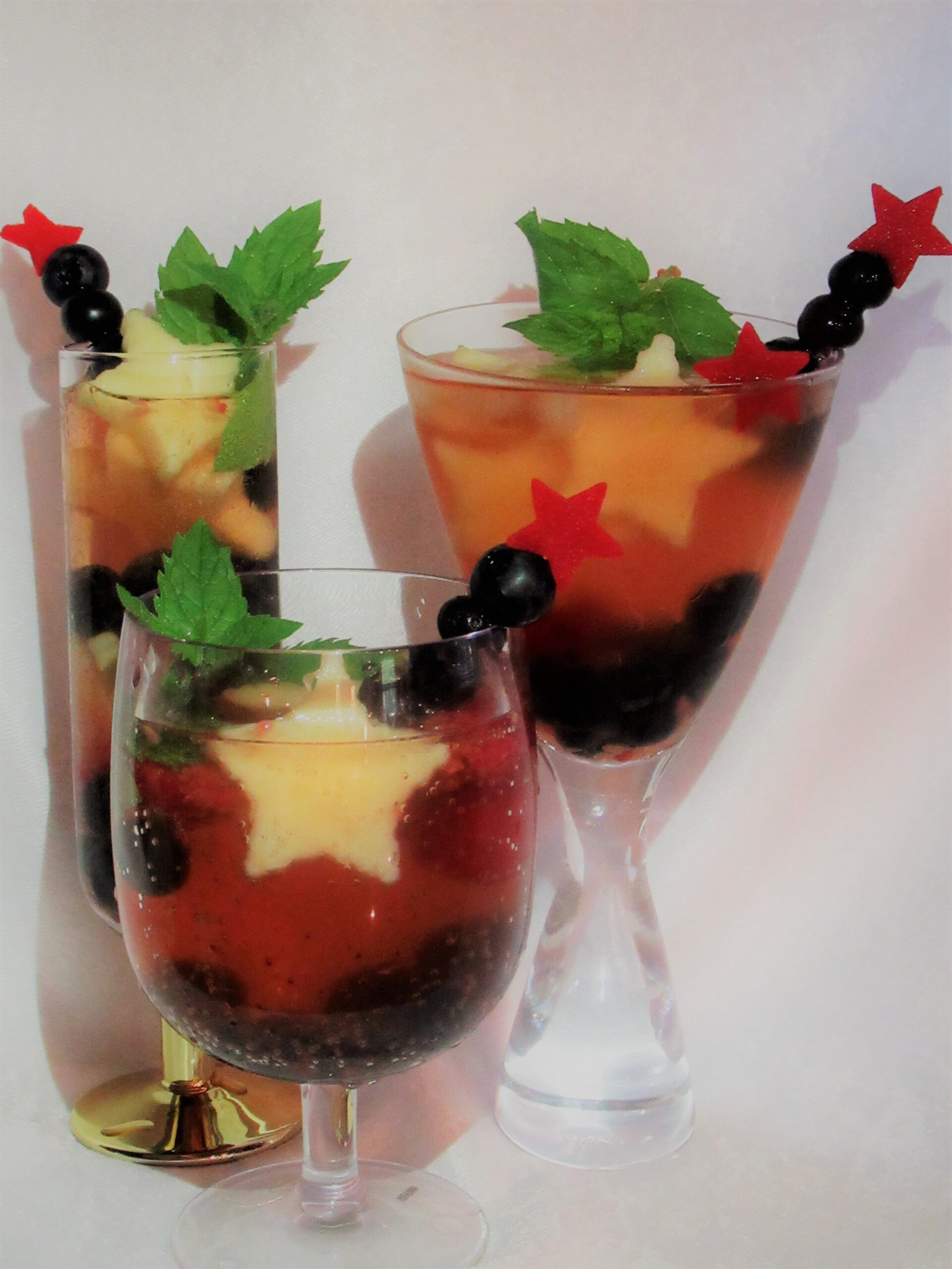 Red, White and Blue Sangria