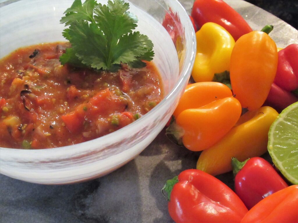 Fire-roasted Cherry Tomato Salsa