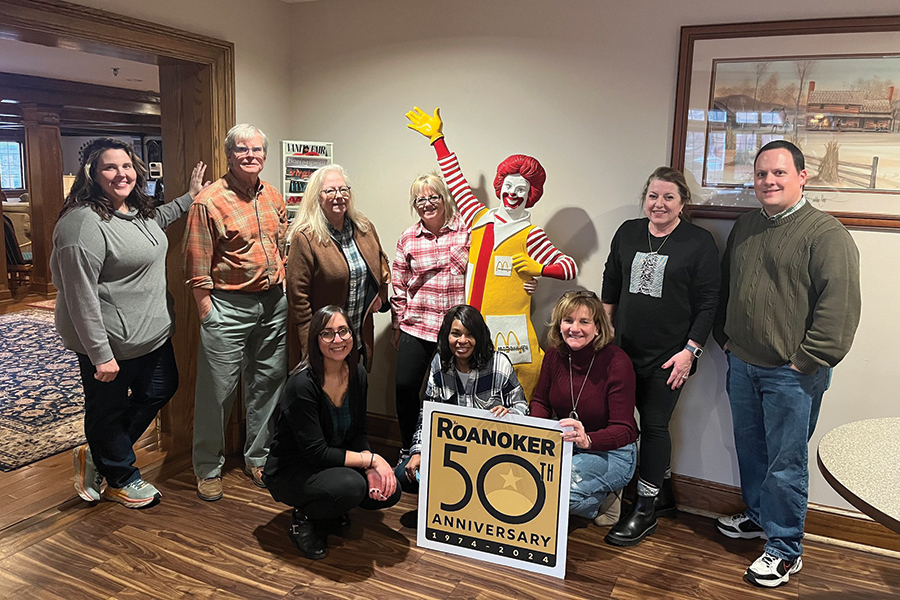 As part of our 50 Acts of Service for 50 years campaign in celebration of our 50th anniversary, The Roanoker Magazine team donated their time and items for a Taco Tuesday dinner for guests earlier this year.