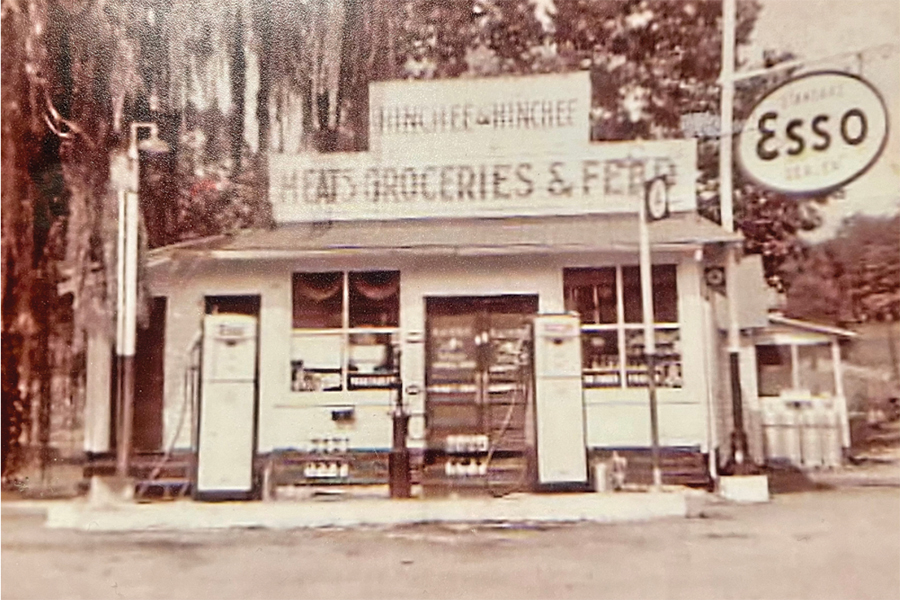 Hinchee & Hinchee, the family’s original general store and inspiration for Sycamore Station.