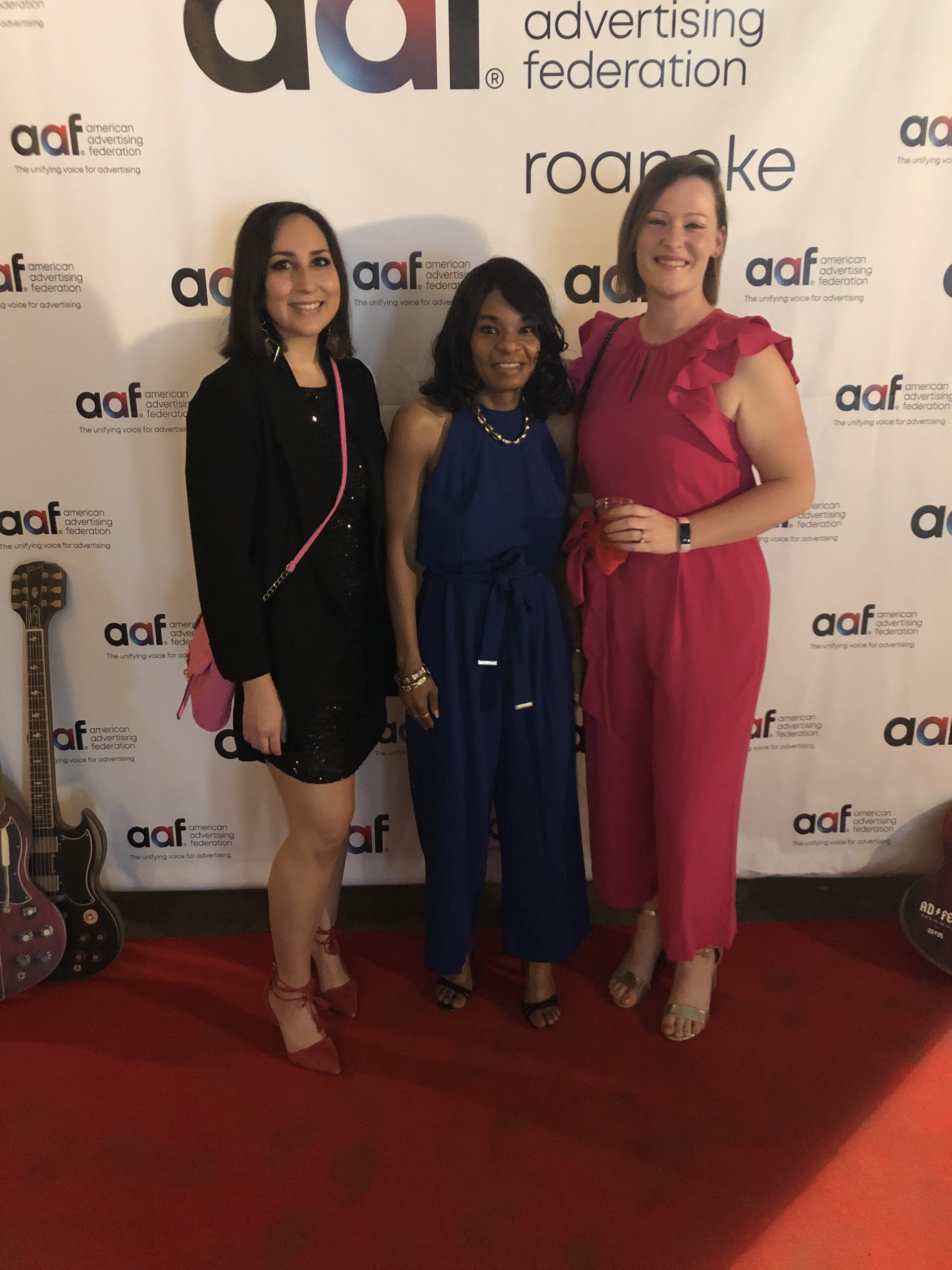 (R-L): Art Director Ana Morales; Associate Publisher Shiree Carr; Editor Liz Long.