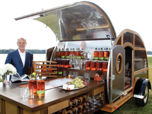 John Davis’s “tailgater” unit, designed by Brad Ford I.D., of New York, appeared in a Nieman-Marcus catalog.