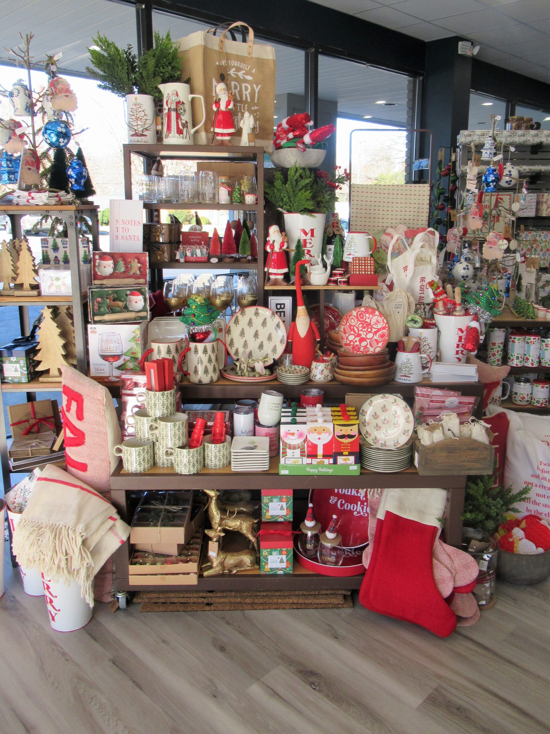 The expansion includes holiday items and decor, as well as locally made Appalachian Press greeting cards.