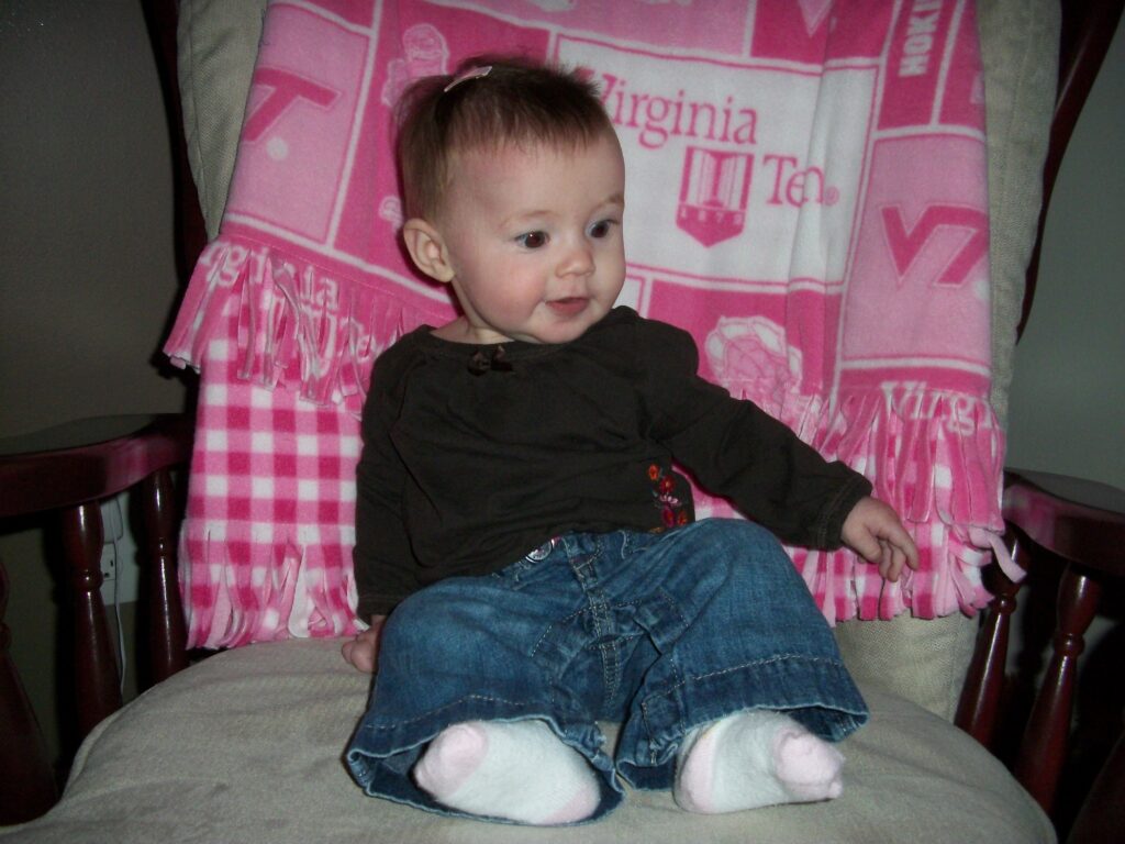 Baby Sydney in Her New Duds