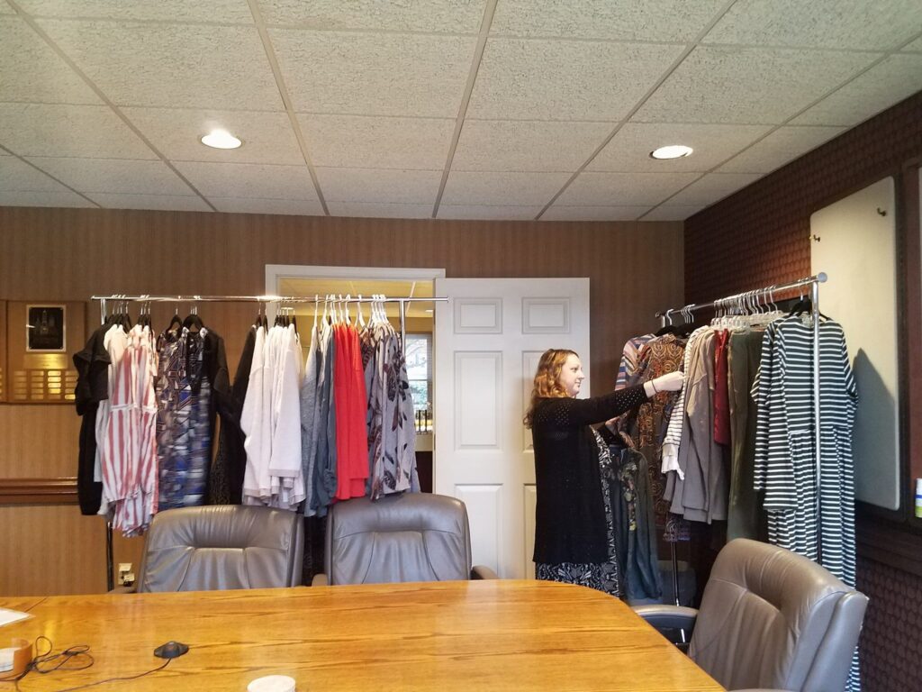 Good Poppy's pop-up in The Roanoker office.
