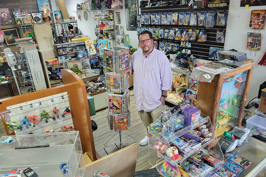 Josh Holcomb: “I’ve mainly gone to estate sales looking for collections and rare items with high value.”