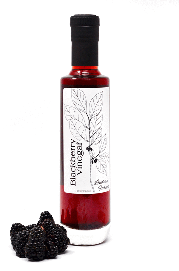 Lindera Farms’ vinegars are made in in Delaplane, with local ingredients including ramps, paw paws and blackberries.