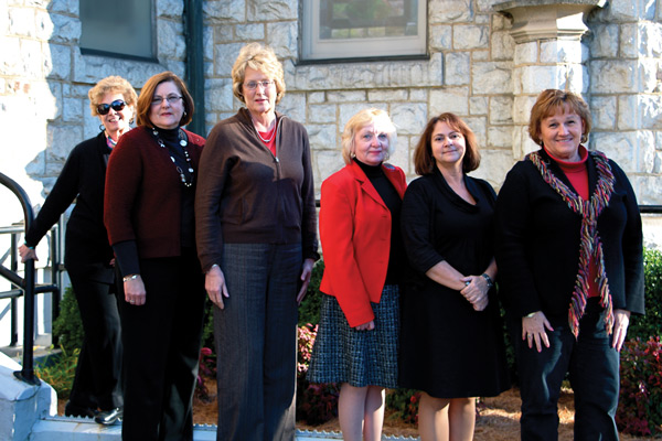 Roanoke area retirement experts, from left: Susan Williams, Arlene Campbell, Maggie Gray, Sue Nutter, Rhonda Levine, Debbie Brown.