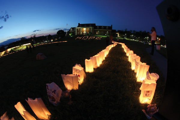 Relay for Life, one of Vinton's biggest events, raises money to support those battling cancer.