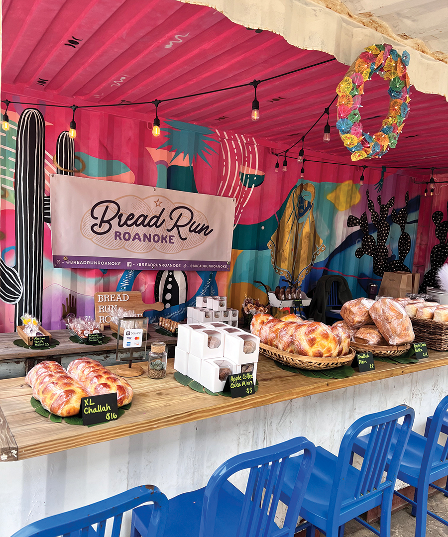 Past pop-up collaborators include Bread Run Roanoke, whose challah French toast remains a menu mainstay. ©Julie Kasey
