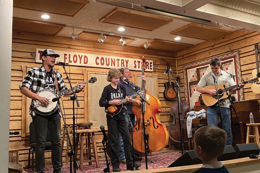 “We want the next generation to enjoy [bluegrass music] as much as we do, what goes around comes around and we want to be a part of that.” —Ayden and Blane Young