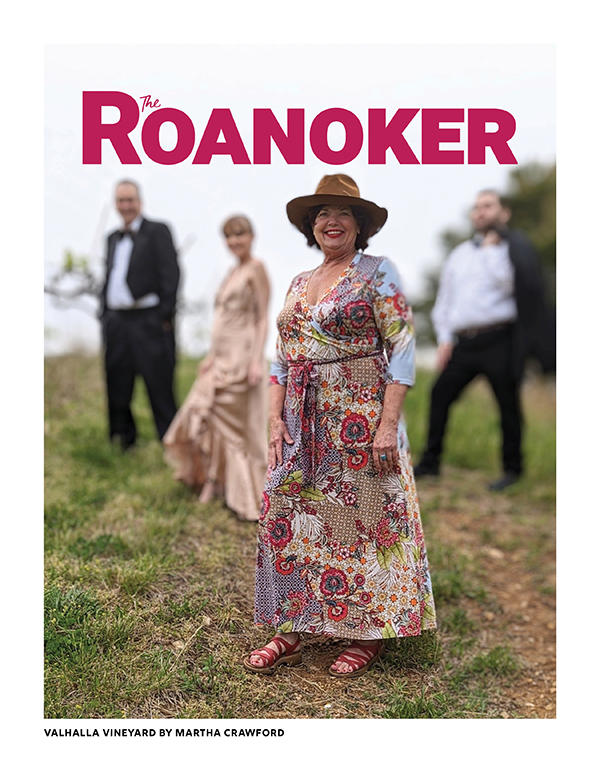 “The Roanoker magazine cover for January/February 1979 made me think about when I was in college at VWCC in the commercial art program from 78-80. I worked in the audio/visual department and was very much into fashion photography as well as art. This submission is different than the cover, but I’m still into fashion photography and art! I always loved the Roanoker Magazine!

From the spacious cloud-adorned skies and mountains to the fine arts and culture, there’s plenty to inspire.”