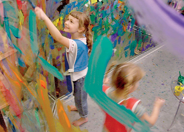 Let the kids explore their inner Van Gogh at Amazement Square-Rightmire Museum in Lynchburg. There’s plenty of space for their tiny hands to create original artwork.