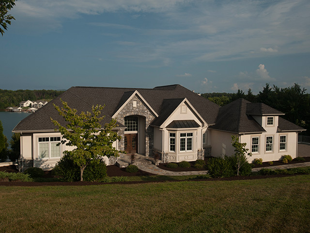 The Jackman home is in Contentment Island at the lake.