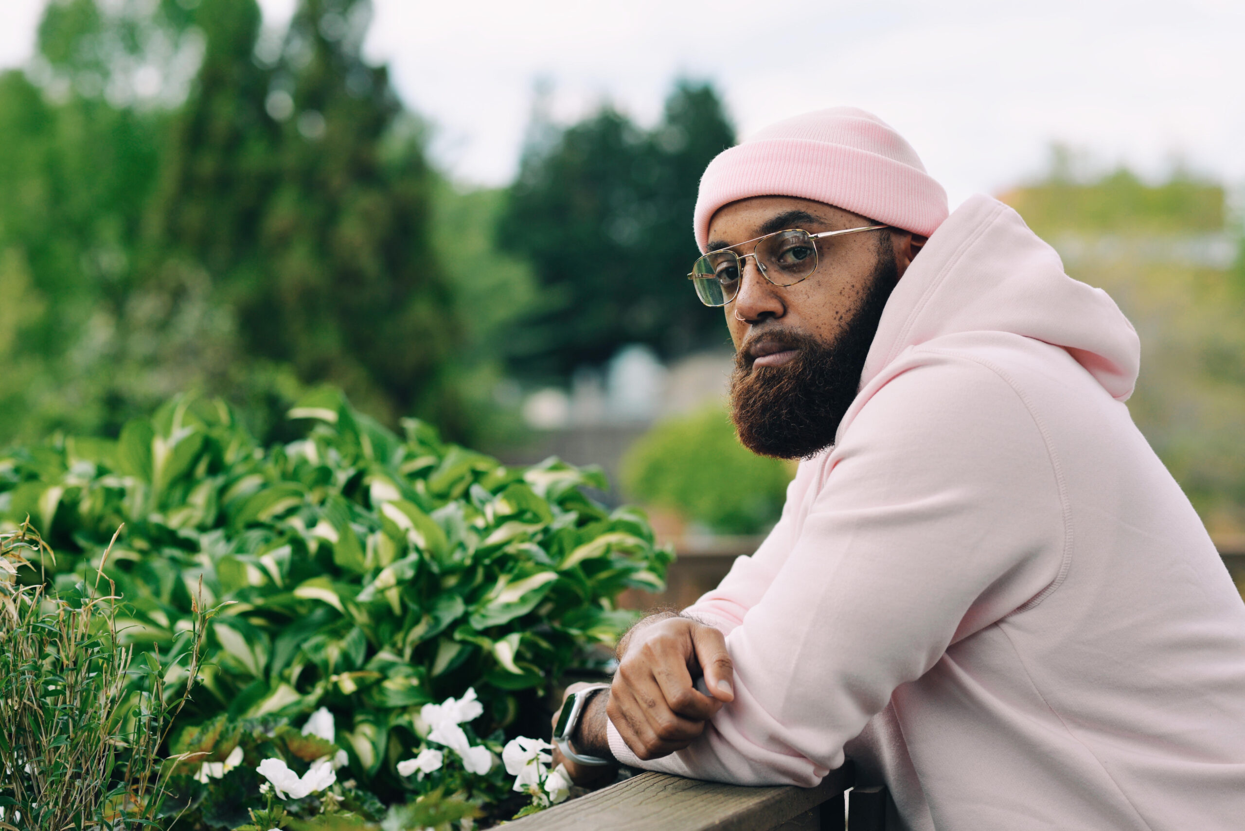 Graphic designer and musical artist Macklyn Mosley