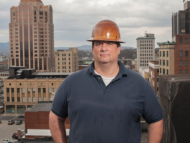 Nathan Vaught credits speedy permits from the city for some of the downtown success.