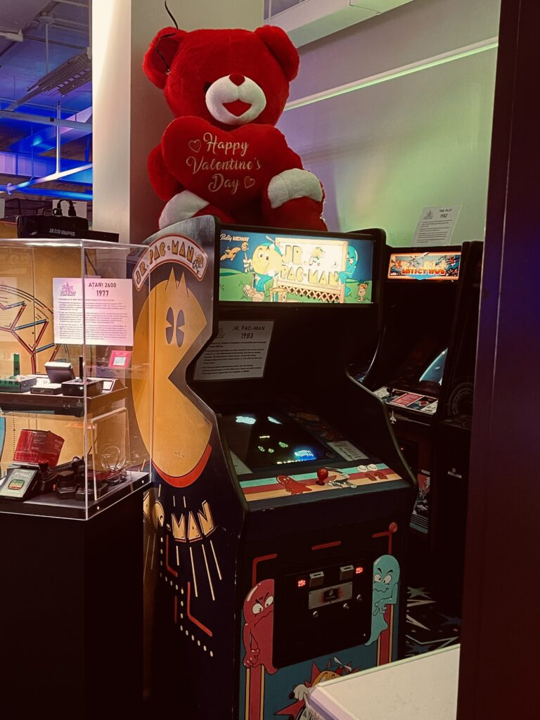 Writer Anthony and his partner enjoy date night at the STARcade.