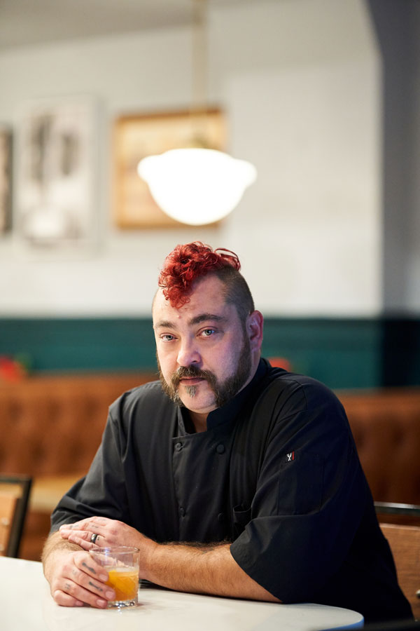 Sidecar's Chef Brad Deaton, Platinum winner in the 2022 Dining Awards.
