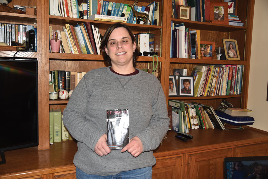 Courtney Cutright of Northside Middle says that one of her favorite books to teach is Hinton’s “The Outsiders.”