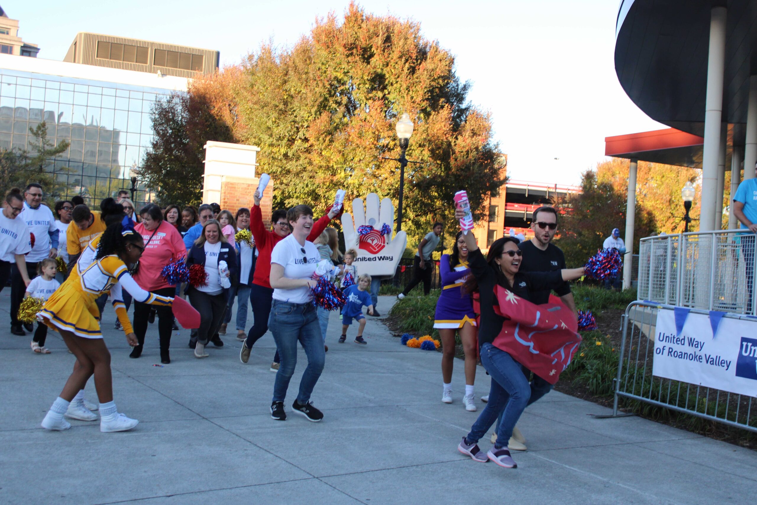 Abby Hamilton, UWRV president and CEO, leads the charge.